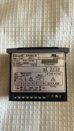 Dixell Control XR06CR Commercial Refrigerator Freezer