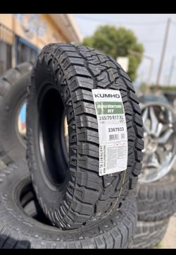 265/70/17 kumho RT tires 🛞 $650