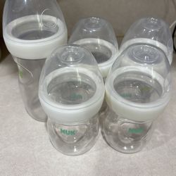 Nuk Plastic Bottles and Accessories