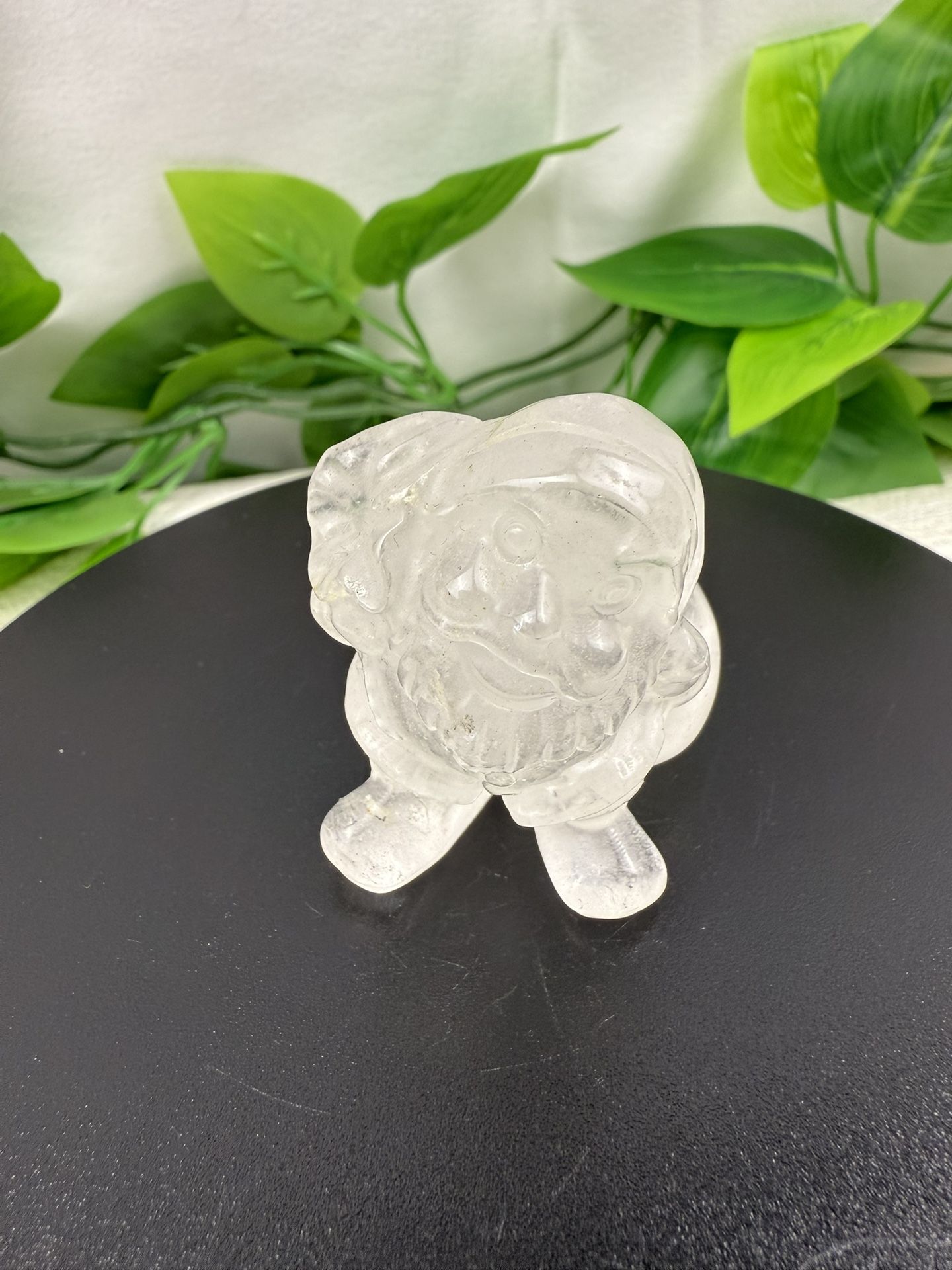 Crystal Quartz Santa