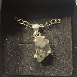 Moldavite Pendant 