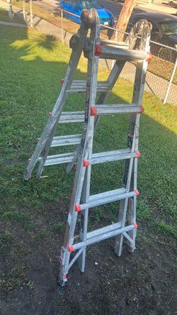 Little Giant Leveler Model 22 Multi-Position Ladder - Excellent Condition