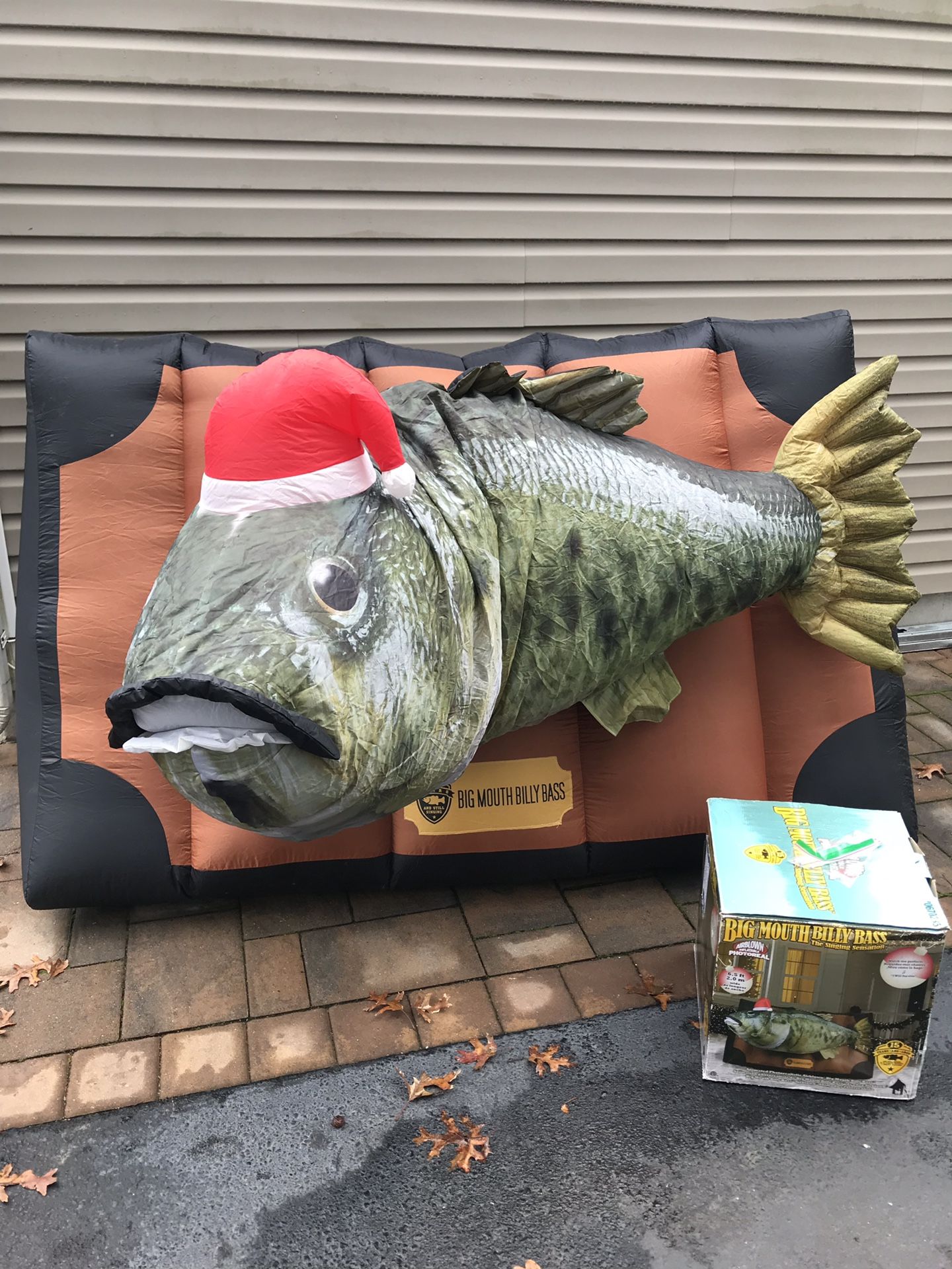 Billy Bass Christmas inflatable