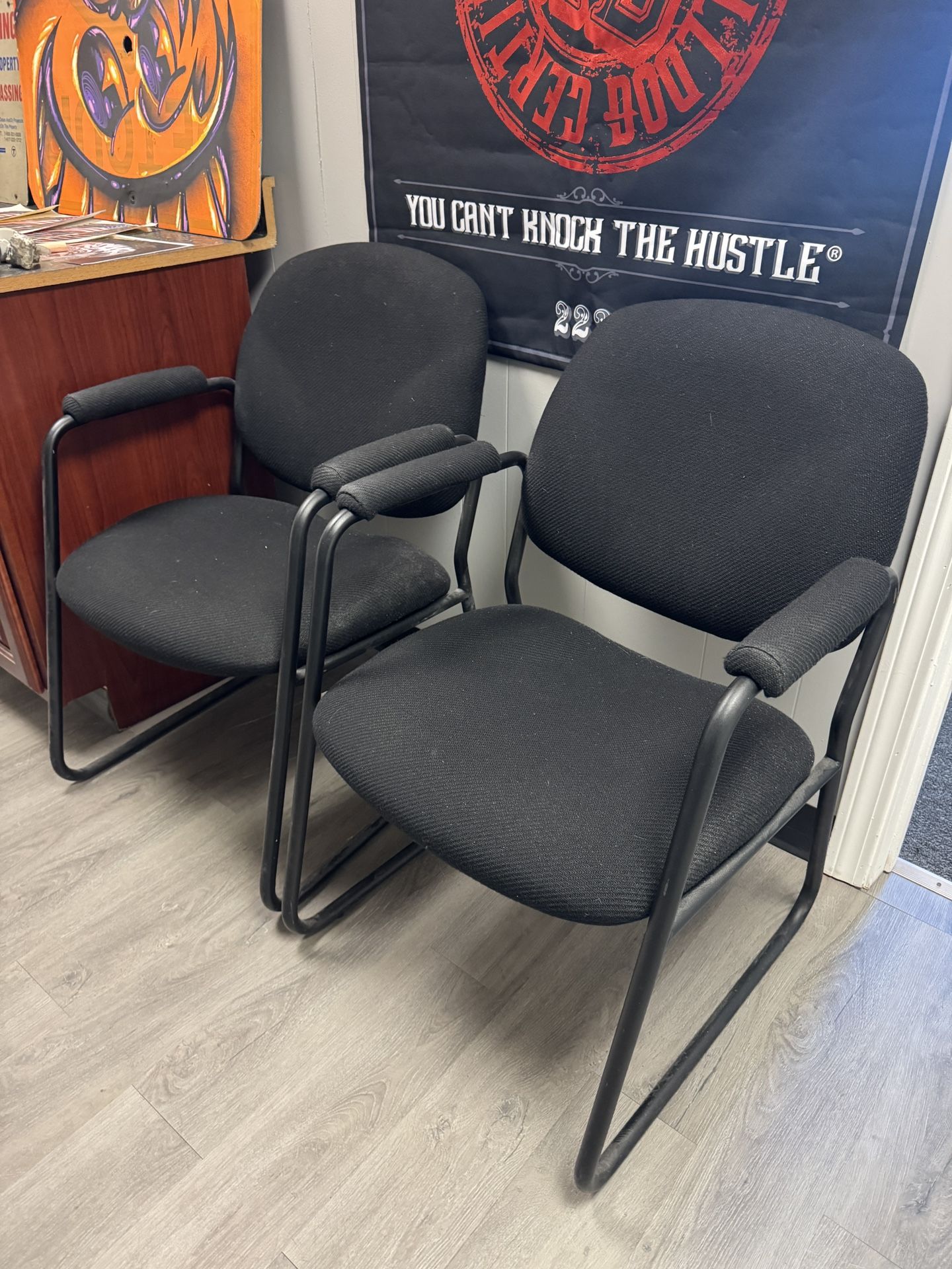 Set Of Comfy Office Chairs