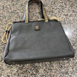 Versace Tote Bag Shoulder Crossbody Carry-on Travel Handbag W/ Dustbag