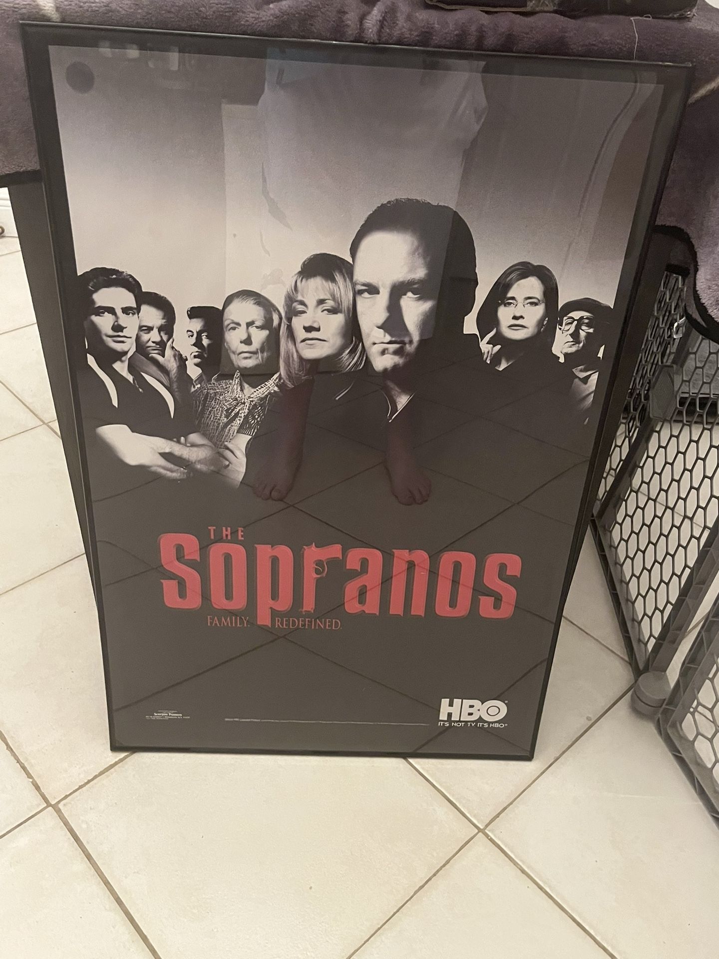 Sopranos frame poster