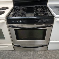 GE GAS STOVE FREE WARRANTY DELIVERY AVAI