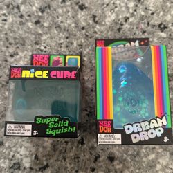 Needoh Blue Nice Cube And Dream Drop 