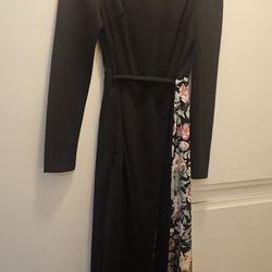 Floral black dress from shein size L