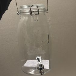 Glass mason jar