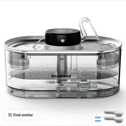 Cordless Pet Water Fountain with Smart Sensor 3.5L Battery Powered for Cats and Dogs 