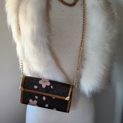 Authentic Louis Vuitton Tresor Cherry Blossom Crossbody Wallet for Sale in  Los Angeles, CA - OfferUp