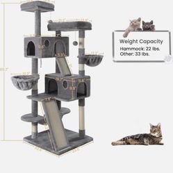 Brand New Extra Large Cat  Tree  For $80 
