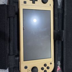 Nintendo Switch Lite Hyrule Zelda Edition Complete In Box