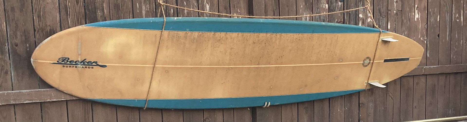 Becker surfboard, longboard