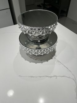 Cake stand two piece 