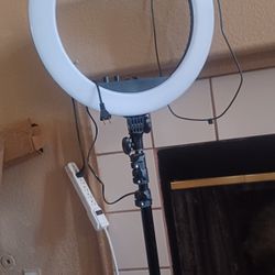 LED Ring Light With Tripple Stand