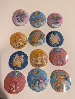 Care Bears Holographic Glitter Sticker Set