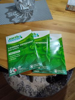 Earth Breeze Laundry Detergent Eco Sheets