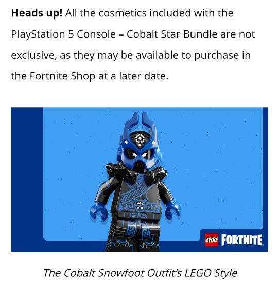 Fortnite Cobalt Star Bundle