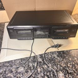 JVC AX-44 Stereo Integrated Amplifier AX-44BK Tested Works Great 