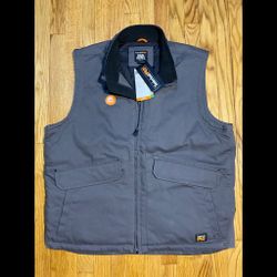 Timberland PRO 8 Series Insulated Vest w RAIN REPEL NEW!!  Sz XL