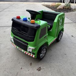 Battery Powered Drivable Garbage Truck 
