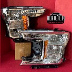 Ford F150  2018. 2020 headlights.