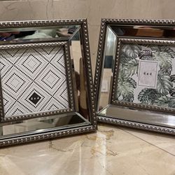 4x4 Mirror Picture Frame 