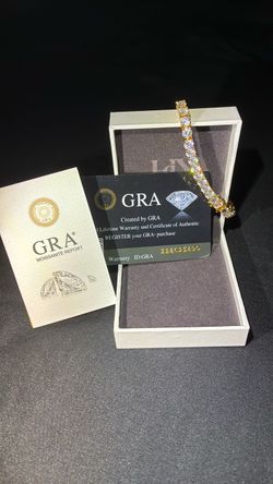 Moissanite tennis bracalet