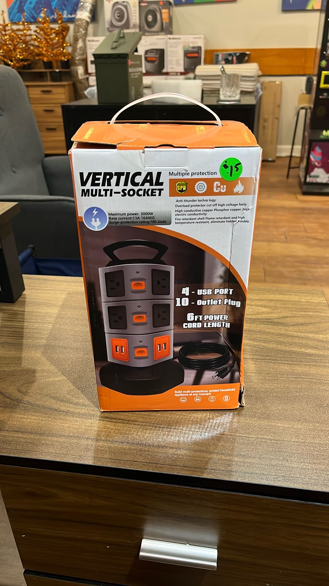 Vertical Multi Socket