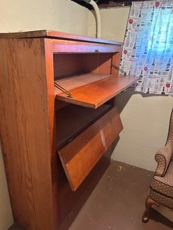 Old wooden cabinet