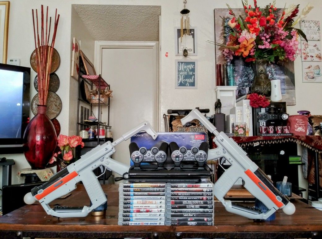 PS3 Move/Sharp Shooter bundle $180 OBO