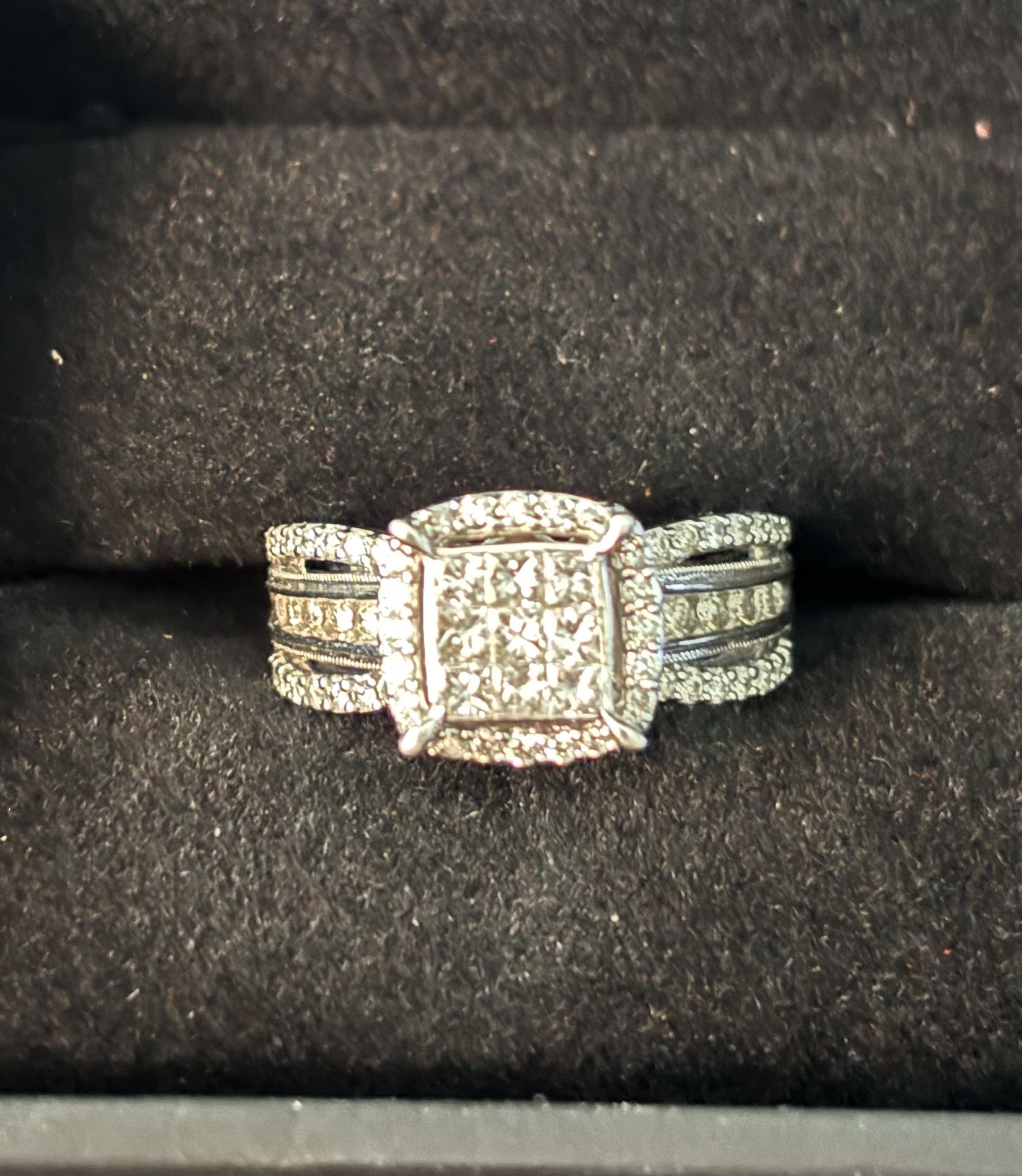 1ct Diamond Engagement Ring  Size 7