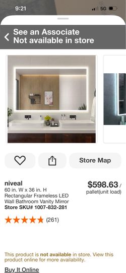 LED mirror variety