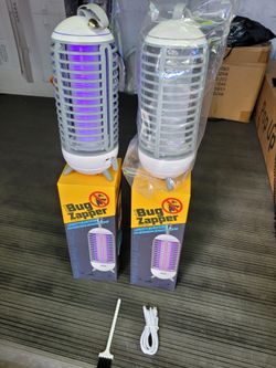 2 Pack Bug Zapper Rechargeable