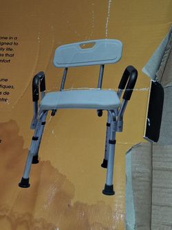 Brand New Shower chair with Arms and Back Rest