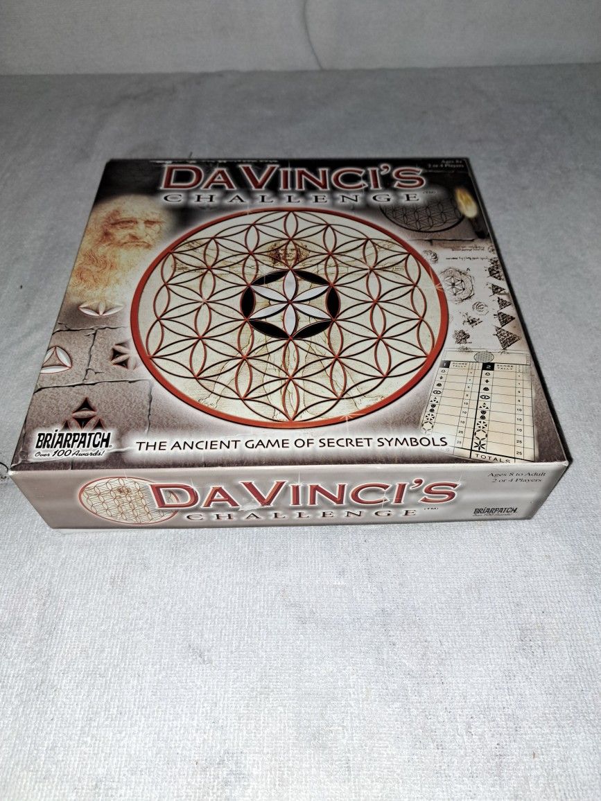 DaVinci's Challenge Board Game In Excellent New Condition (Is Complete Nothing Missing)