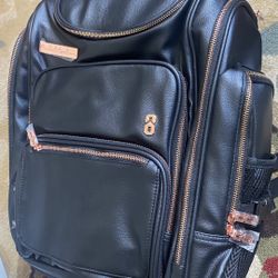 Black Vegan Leather