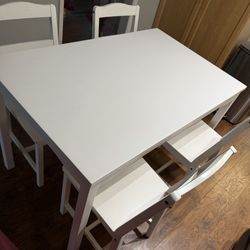 IKEA white table