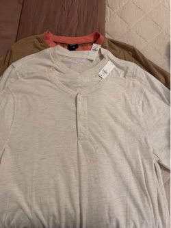 M Mens Henley T-Shirts