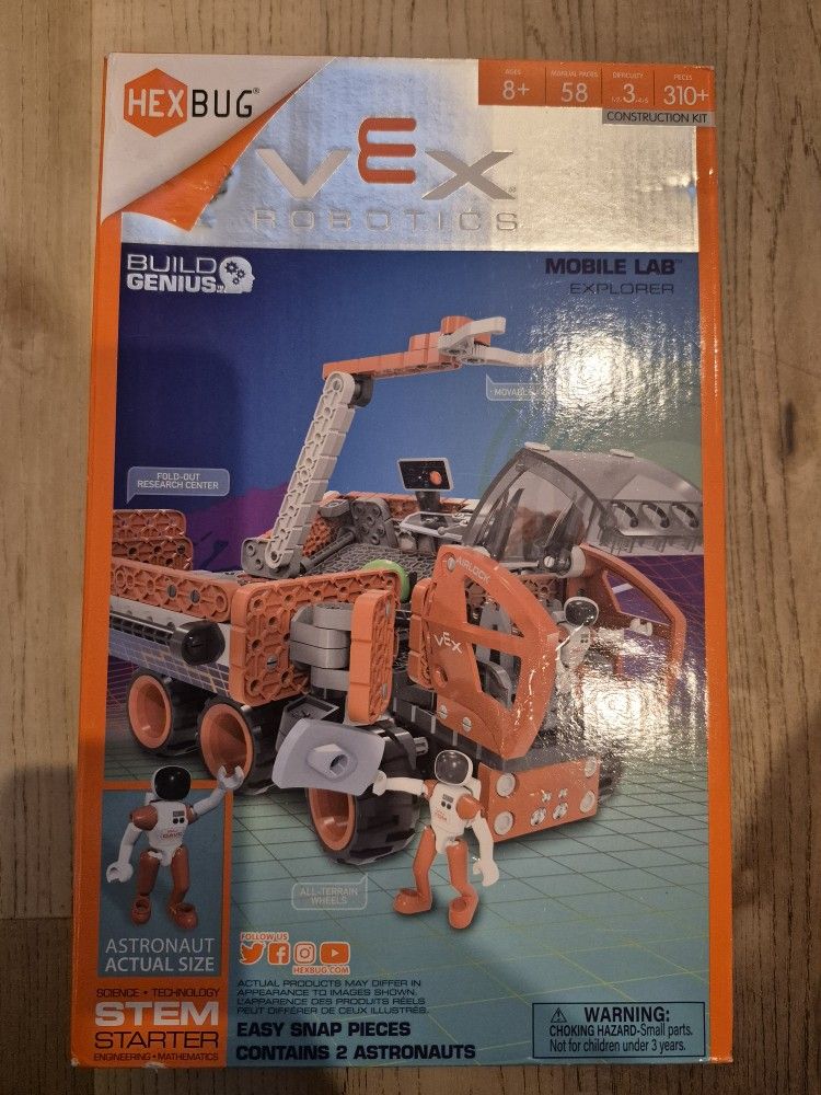 Build Genius Hex Bug Vex Robotics Mobile LabBuild Genius Hex Bug Vex Robotics Mobile Lab