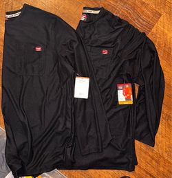 3XL Wrangler Workwear Long Sleeve Shirts – Lot of 2