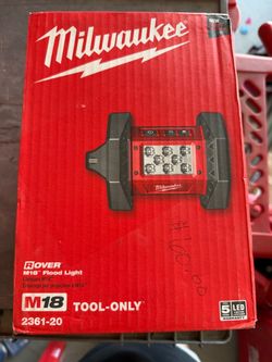 M18 ROVER 18-Volt Lithium-Ion Cordless 1500 Lumens LED Flood Light (Tool-Only)