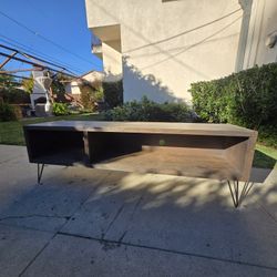Beautiful Wood TV Console Table