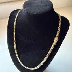 20 Inches Solid 14k Cuban Chain