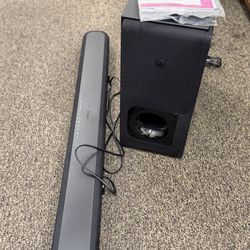 Yamaha YAS-209 Sound Bar with Wireless Subwoofer, Bluetooth