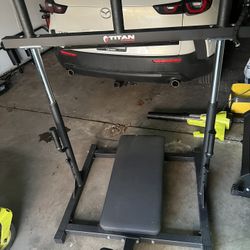 titan fitness vertical hack squat