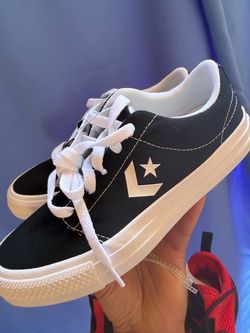 Converse Low-Top Canvas Sneakers, size 2