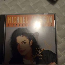 Michael Jackson signature series CD